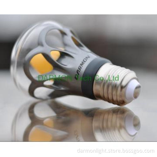 Clear glass lens dimmable LED bulb with 5.8W, can get UL certificate
